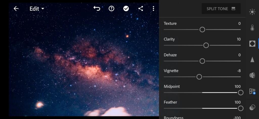 16 Milky Way Lightroom Preset