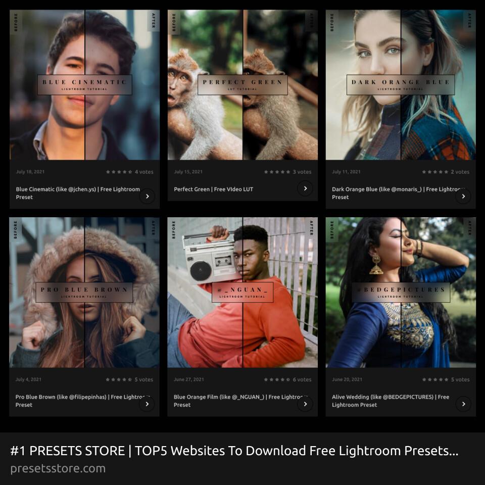 free lightroom 6 presets