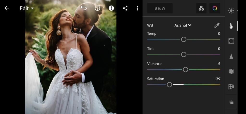 07 Wedding Pro Lightroom Preset